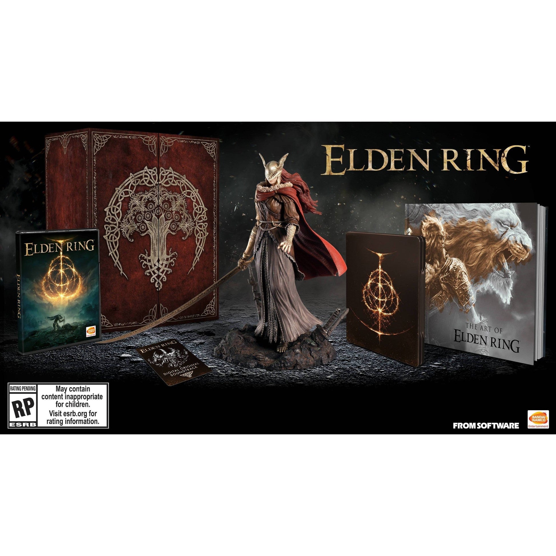 Art book Steelbook Soundtrack Box set from ELDEN RING Collector's Edition